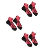 Skarpety unisex DIADORA 3 LIGHTWEIGHT QUARTER SOCKS ROSSO FLAME