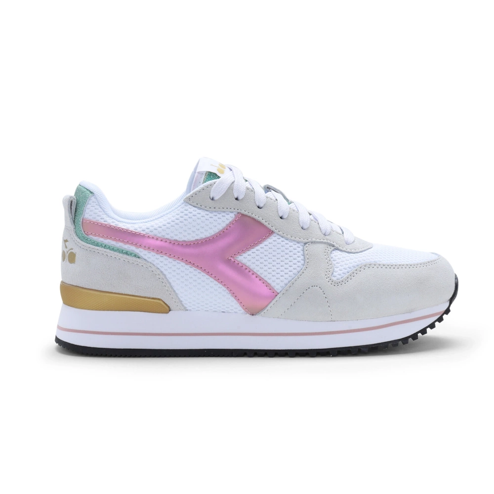 Sneakersy damskie DIADORA OLYMPIA PLATFORM GLITTER RAINBOW WN