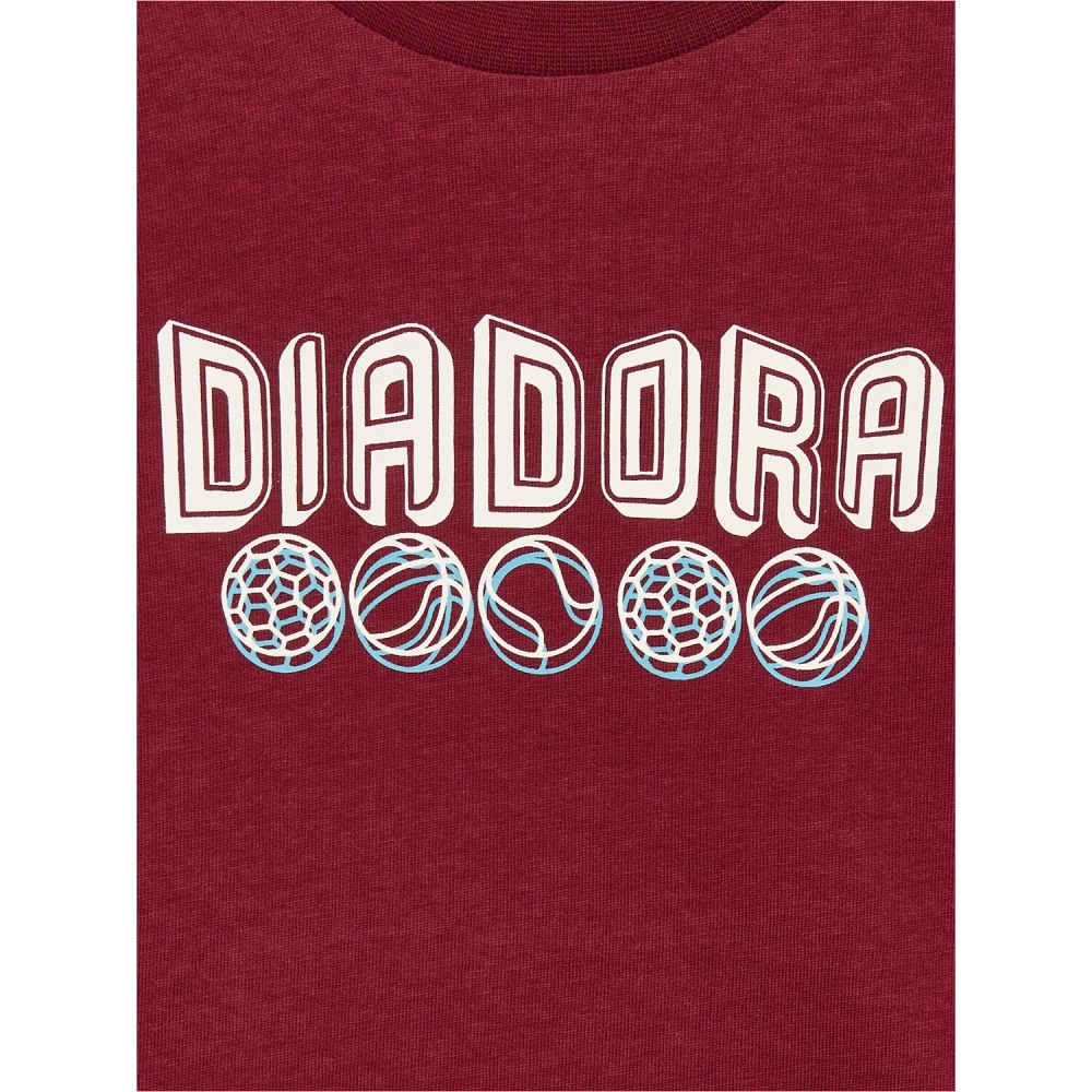 Koszulka chłopięca DIADORA JB. T-SHIRT LS LOGO