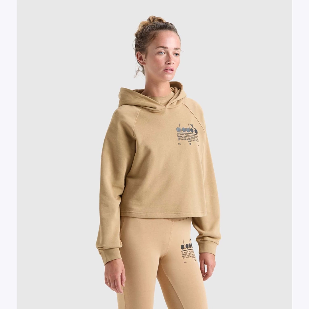 Bluza damska DIADORA L. HOODIE CROP MANIFESTO