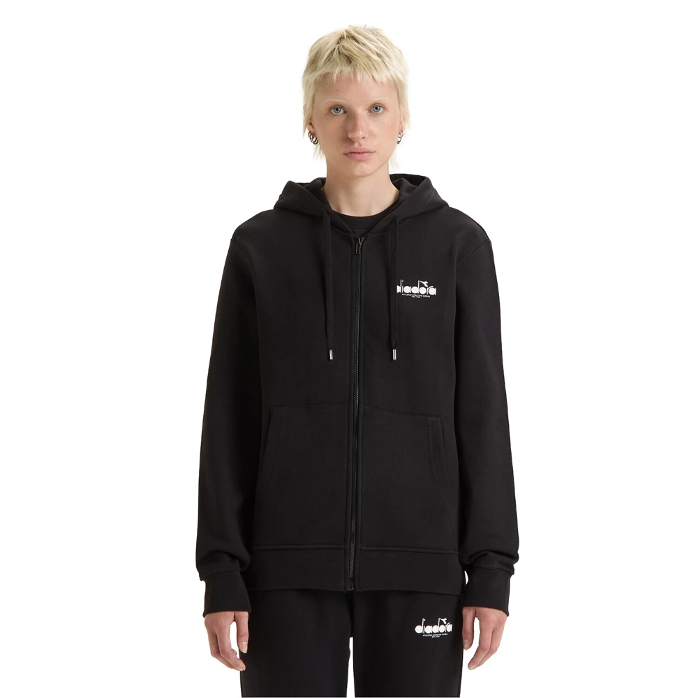 Bluza unisex DIADORA HOODIE FZ LOGO