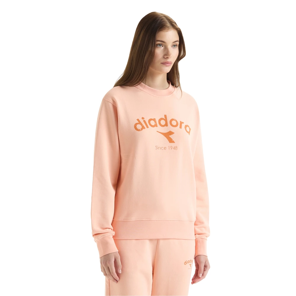 Bluza unisex DIADORA SWEATSHIRT CREW ATHL. LOGO