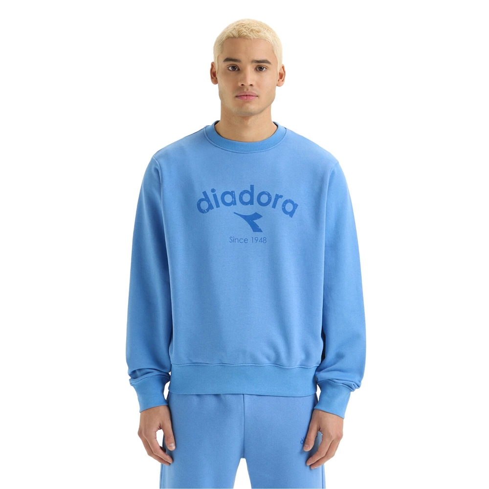 Bluza unisex DIADORA SWEATSHIRT CREW ATHL. LOGO